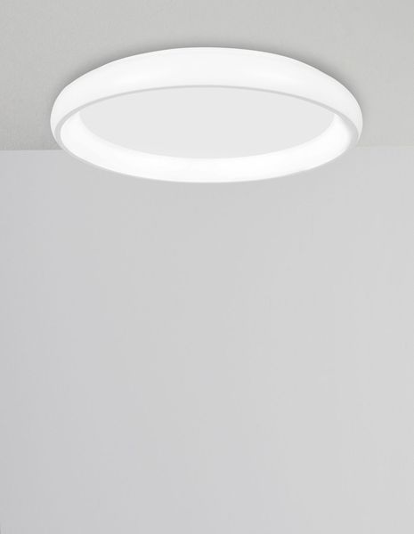 Nova Luce ALBI LED Deckenleuchte Weiß 32W Warmweiss 8,5x41cm 8105605