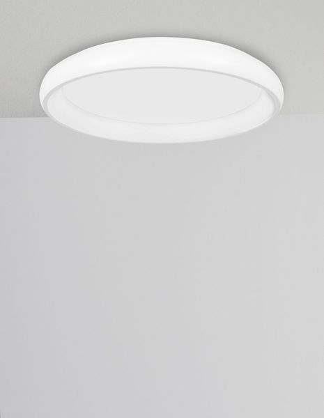 Nova Luce ALBI LED Deckenleuchte Weiß 32W Warmweiss 8,5x41cm 8105605