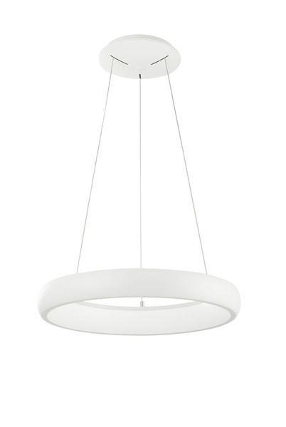 Nova Luce ALBI LED Pendelleuchte Weiß 32W Warmweiss 120x41cm dimmbar 8105618