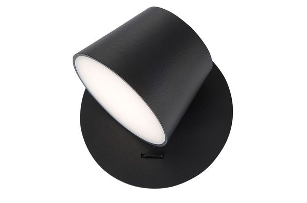 Nova Luce AMADEO LED Wandleuchte Schwarz 6W Warmweiss 12x12x12cm 8223602