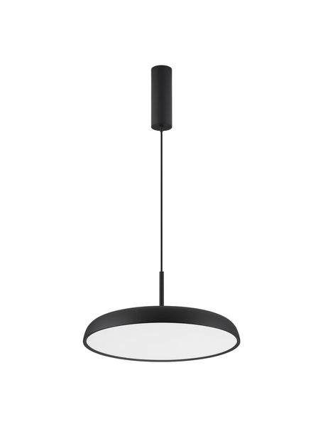 Nova Luce LINUS LED Pendelleuchte Schwarz 40W Warmweiss 150x45cm dimmbar 9005649