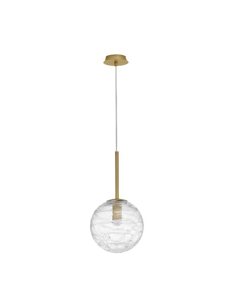 Nova Luce COEN Pendelleuchte G9 Gold 200x25cm dimmbar 9006042