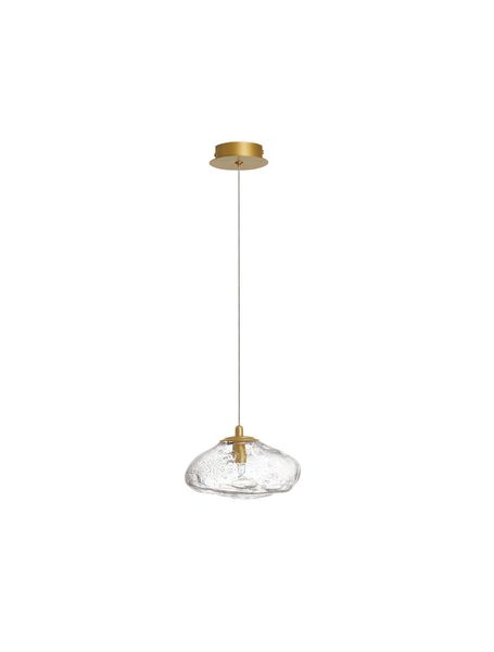 Nova Luce KING Pendelleuchte G9 Gold 200x20cm dimmbar 9006046