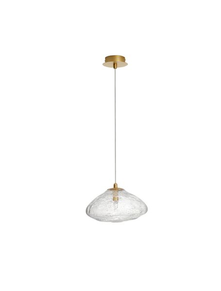 Nova Luce KING Pendelleuchte G9 Gold 200x26cm dimmbar 9006047