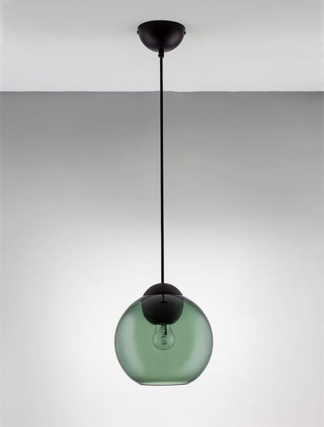 Nova Luce MIDORI Pendelleuchte E27 Schwarz 182,5x24cm dimmbar 9009242