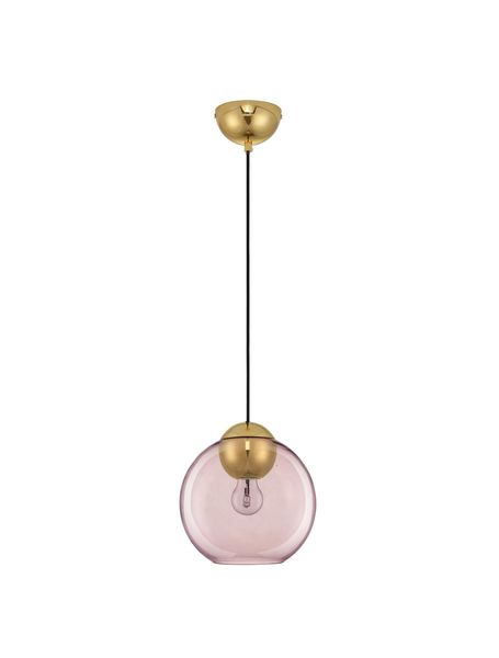 Nova Luce MIDORI Pendelleuchte E27 Gold Pink 182,5x24cm dimmbar 9009243