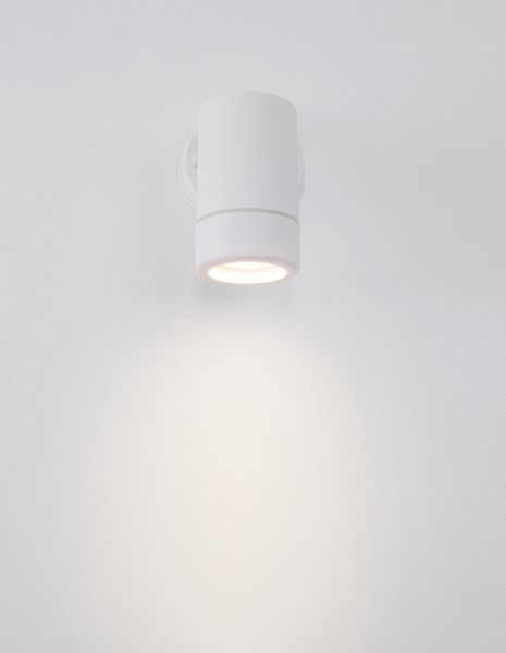 Nova Luce LIMBIO Wandleuchte GU10 Weiß 7W IP54 6x8,5x12cm dimmbar 9010601