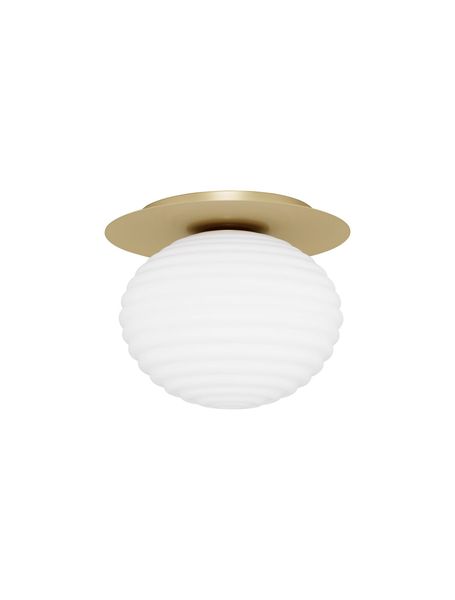 Nova Luce ALLEN Deckenleuchte E27 Gold 28x35cm dimmbar 9028845