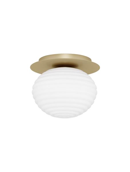 Nova Luce ALLEN Deckenleuchte E27 Gold 21,5x26cm dimmbar 9028846