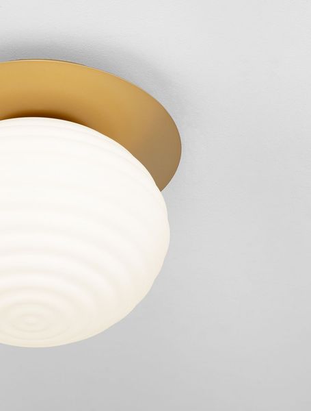 Nova Luce ALLEN Deckenleuchte E27 Gold 21,5x26cm dimmbar 9028846