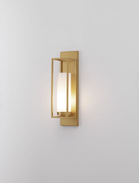 Nova Luce JULIET Wandleuchte E27 Gold 13x14,7x63cm dimmbar 9035974