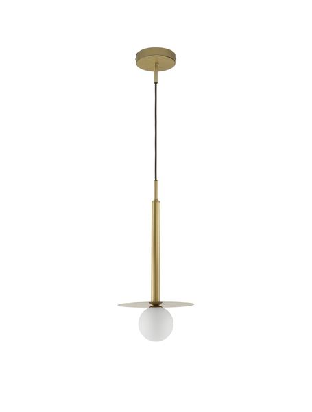 Nova Luce PIELO Pendelleuchte G9 Gold 150x22cm dimmbar 9043311