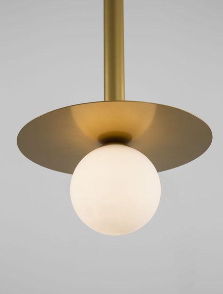 Nova Luce PIELO Pendelleuchte G9 Gold 150x22cm dimmbar 9043311