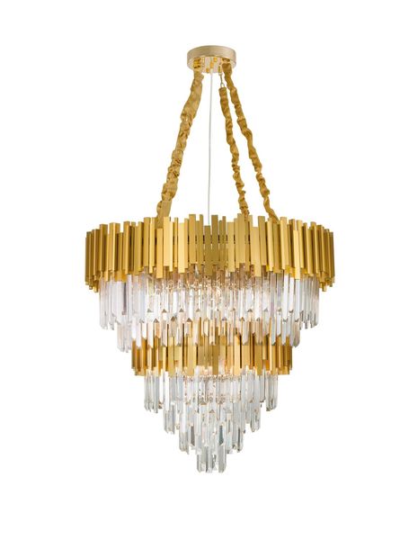 Nova Luce GRANE Pendelleuchte E14 20-fach Gold 120x85cm dimmbar 9050120