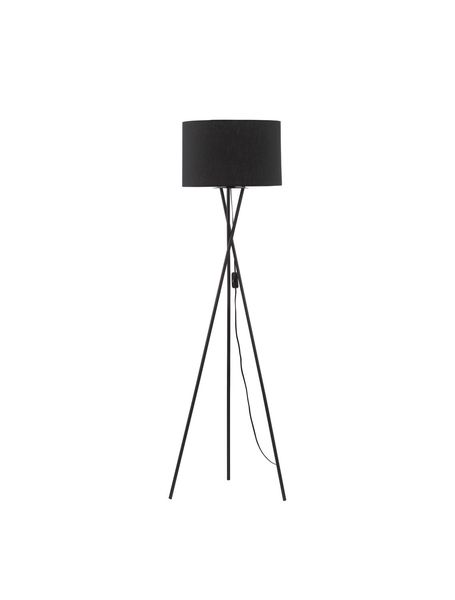 Nova Luce RETRO Stehlampe E27 Schwarz 44x38x145cm 9050160