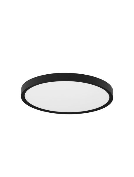 Nova Luce DIXIE LED Deckenleuchte Schwarz 24W Steuerbare Lichtfarbe 2,5x30cm 9060189