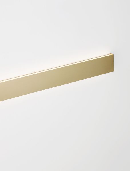 Nova Luce SELINE LED Wandleuchte Gold 36W Warmweiss 90x2,7x7,5cm 9060912