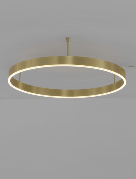 Nova Luce MOTIF LED Deckenleuchte Bronze 50W Warmweiss 80x1,2x18cm dimmbar 9063603