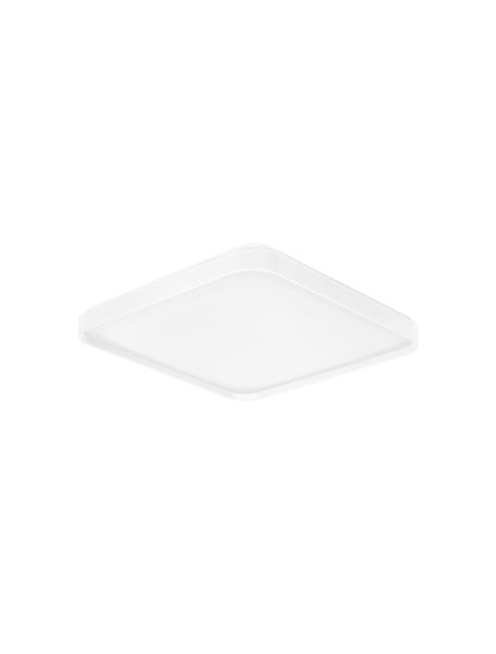 Nova Luce ATHOS LED Deckenleuchte Weiss 30W Warmweiss 48x48x6cm 9081250