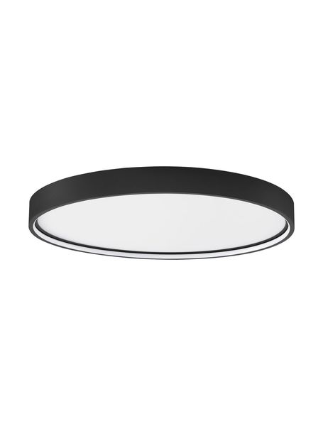 Nova Luce OLAF LED Deckenleuchte Schwarz 60W Warmweiss 5x60cm dimmbar 9085234