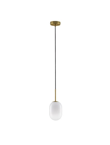 Nova Luce CHRYSI Pendelleuchte G9 Gold 120x12cm dimmbar 9092821