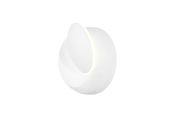 Nova Luce ODIN LED Wandleuchte Weiß 5W Warmweiss 14x7x14cm 910161