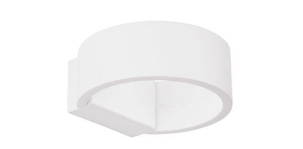 Nova Luce ENNA LED Wandleuchte Weiß 6W Warmweiss 13,5x13,5x5cm 9102461