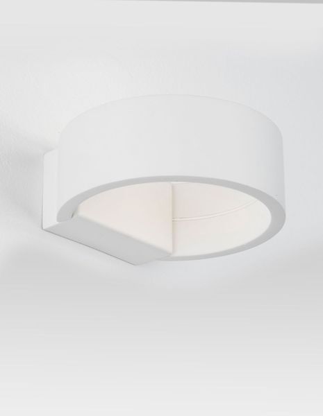 Nova Luce ENNA LED Wandleuchte Weiß 6W Warmweiss 13,5x13,5x5cm 9102461