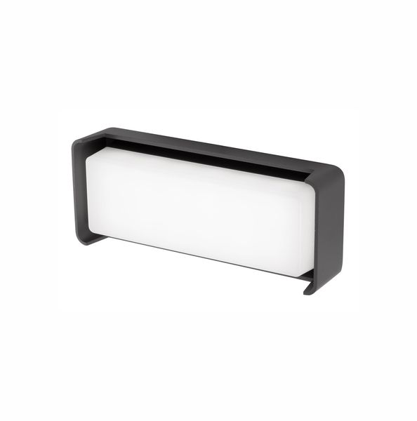 Nova Luce KEEN LED Wandleuchte Schwarz 12W IP65 Warmweiss 22,5x6,5x9,5cm 9160081