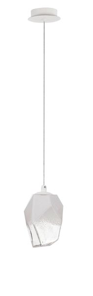 Nova Luce ICE Pendelleuchte G9 Weiß 180x12cm dimmbar 9160231