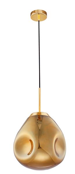 Nova Luce LAVA Pendelleuchte E27 Gold 120x25cm dimmbar 9190403