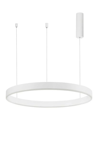 Nova Luce MOTIF LED Pendelleuchte Weiss 50W Warmweiss 200x80cm dimmbar 9190748