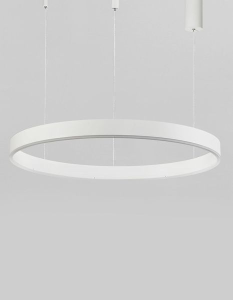 Nova Luce MOTIF LED Pendelleuchte Weiss 50W Warmweiss 200x80cm dimmbar 9190748