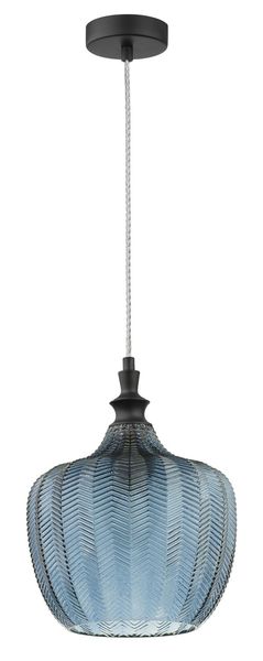 Nova Luce LONI Pendelleuchte E27 Schwarz 120x24cm dimmbar 9191243