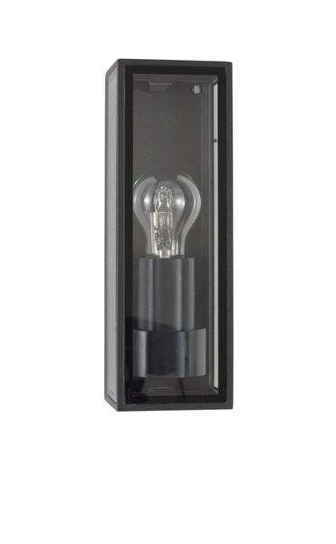 Nova Luce SORREN Wandleuchte E27 Anthrazit 12W IP65 8,6x9x25,8cm dimmbar 9197701