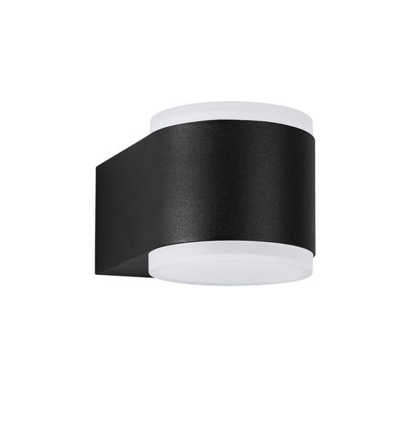 Nova Luce NUS LED Wandleuchte Anthrazit 2x4W IP54 Warmweiss 13,2x9x7,8cm 9200202