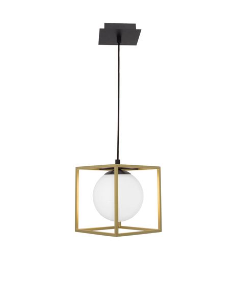 Nova Luce JULIET Pendelleuchte E14 Gold 18x18x120cm dimmbar 9206401