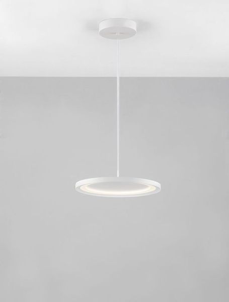 Nova Luce ANDRIA LED Pendelleuchte Weiß 30W Warmweiss 180x40cm dimmbar 9212910