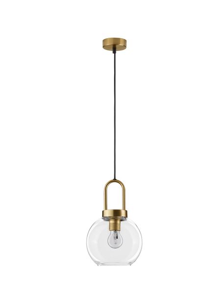 Nova Luce IRVINE Pendelleuchte E27 Gold 230x20cm dimmbar 9241170