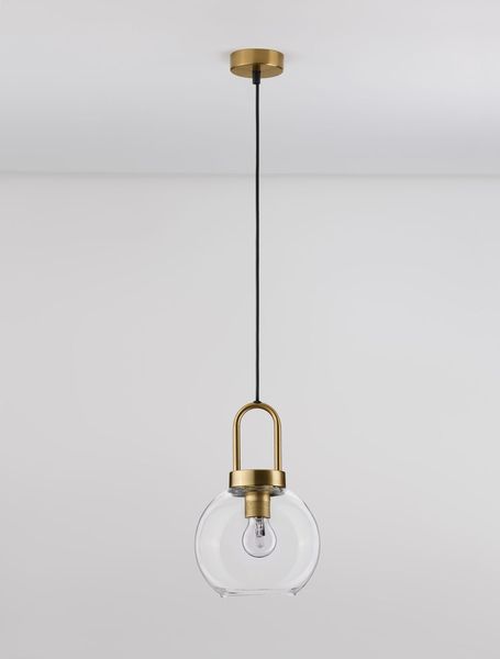 Nova Luce IRVINE Pendelleuchte E27 Gold 230x20cm dimmbar 9241170