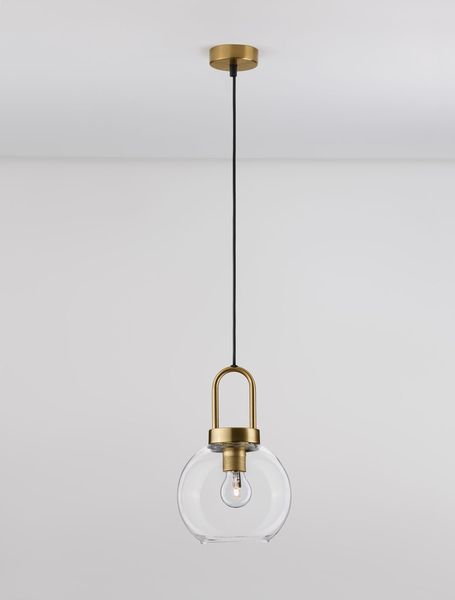 Nova Luce IRVINE Pendelleuchte E27 Gold 230x20cm dimmbar 9241170