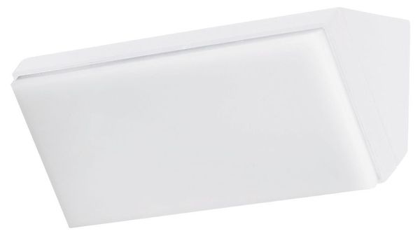 Nova Luce KEEN LED Wandleuchte Weiß 12W IP65 Warmweiss 18x9x9cm 9270028