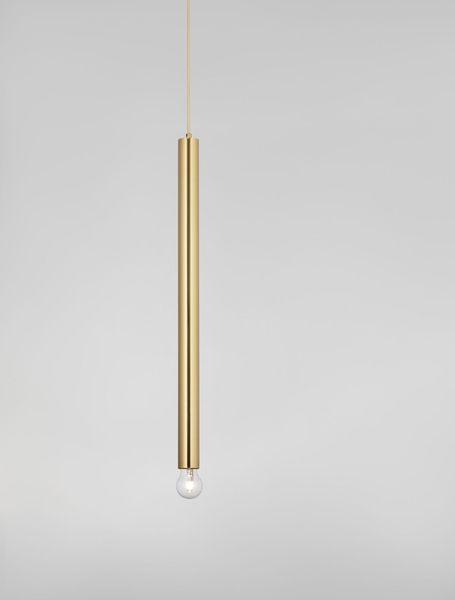 Nova Luce NORWAY Pendelleuchte E27 Gold 180x4,5cm dimmbar 9287949