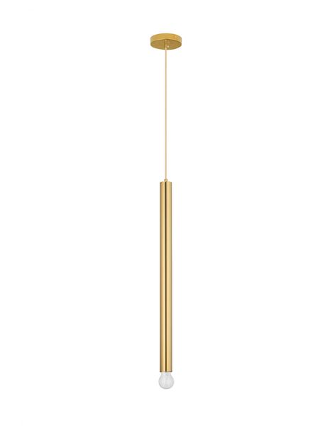 Nova Luce NORWAY Pendelleuchte E27 Gold 180x4,5cm dimmbar 9287949