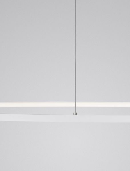 Nova Luce TARQUIN LED Pendelleuchte Weiß 59W Warmweiss 200x100cm dimmbar 9345608