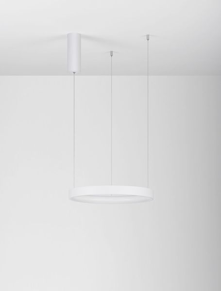 Nova Luce PERRINE LED Pendelleuchte Weiß 22W Warmweiss 150x40cm dimmbar 9345613