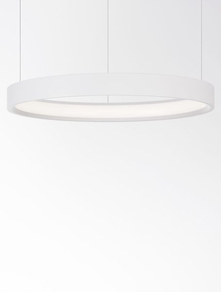 Nova Luce PERRINE LED Pendelleuchte Weiß 22W Warmweiss 150x40cm dimmbar 9345613