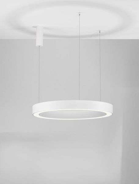 Nova Luce MORBIDO LED Pendelleuchte Weiß 59W Steuerbare Lichtfarbe 200x80cm dimmbar 9345641