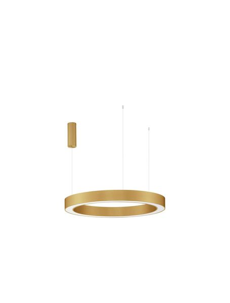 Nova Luce MORBIDO LED Pendelleuchte Messing 59W Steuerbare Lichtfarbe 200x80cm dimmbar 9345643