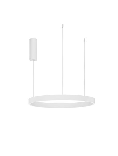 Nova Luce ELOWEN LED Pendelleuchte Weiss 60W Warmweiss 150x60cm dimmbar 9345659